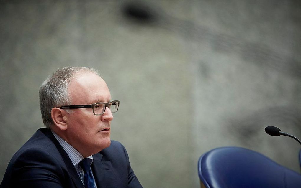 Minister Timmermans. Beeld ANP