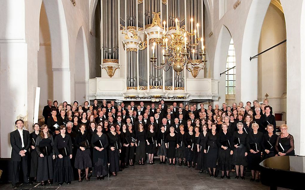 Gemengd koor Jubilate Deo uit Woudenberg. Beeld Jubilate Deo