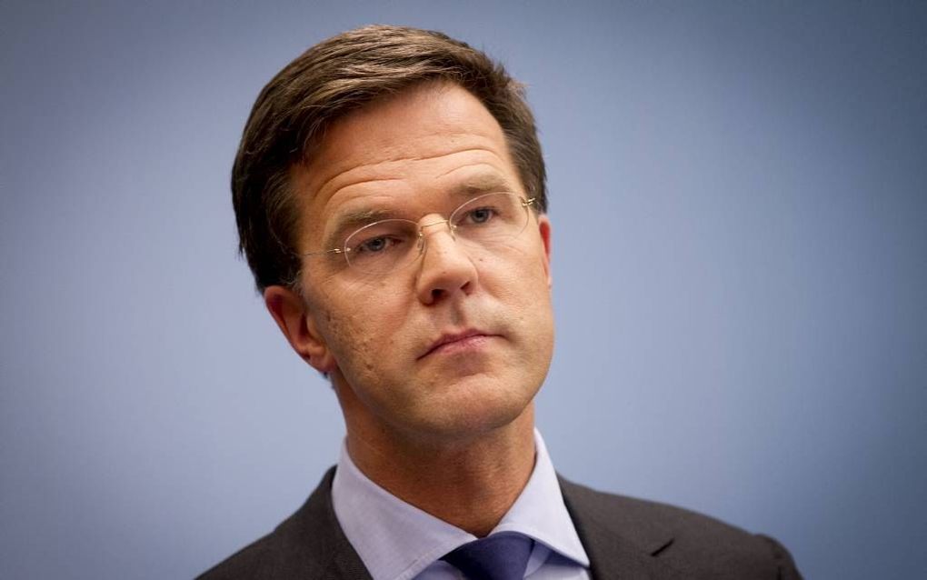 Minister-president Mark Rutte. Beeld ANP