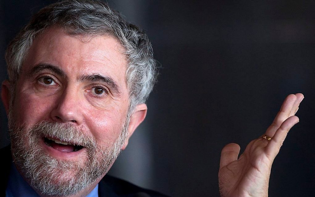 Nobelprijswinnaar Paul Krugman. Foto EPA