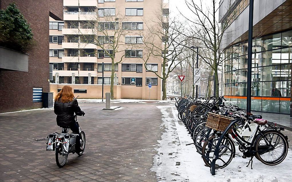 De plek in Eindhoven waar de mishandeling plaatsvond. Foto ANP