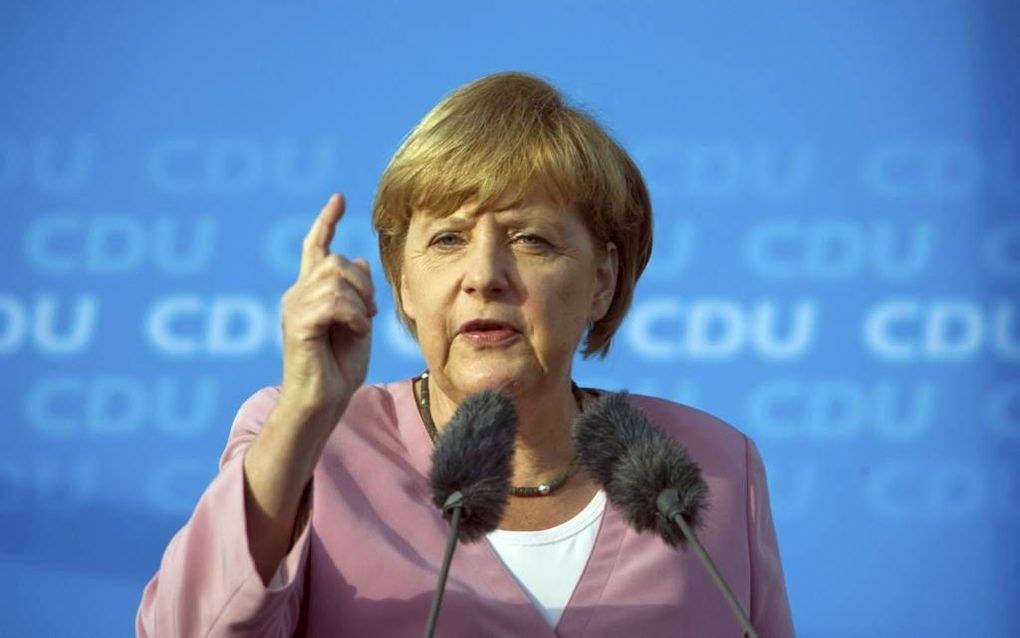 Merkel. Beeld EPA