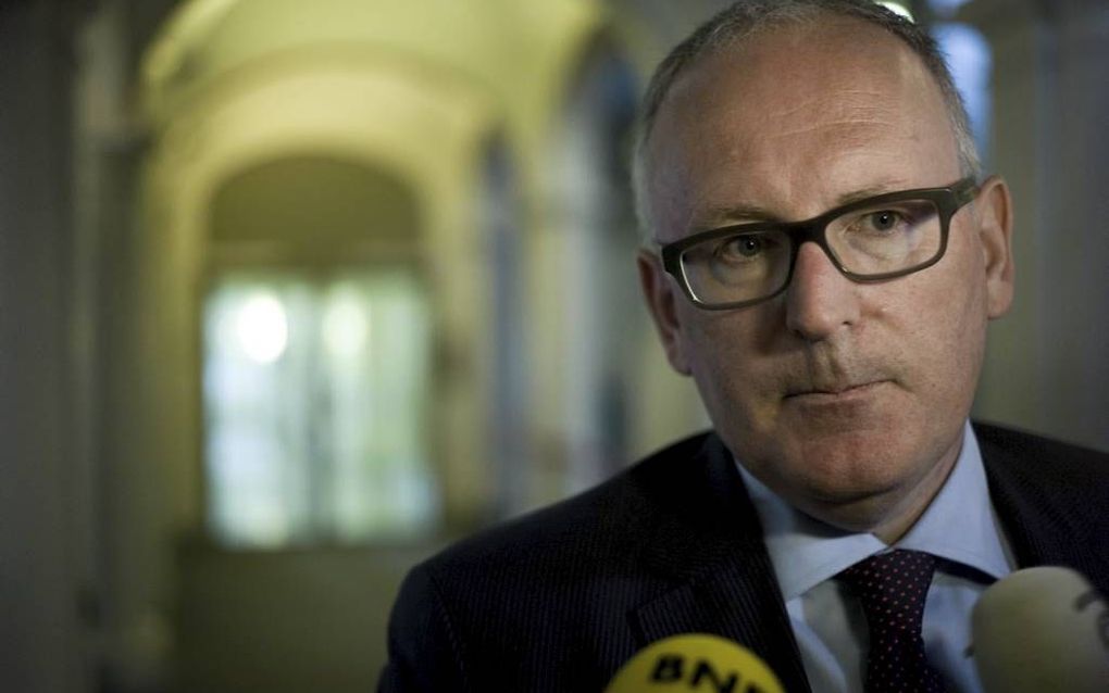 Timmermans. Foto ANP