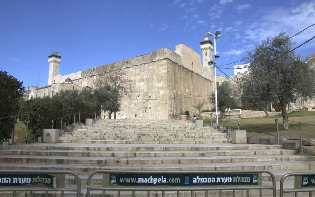 De grot van Machpela in Hebron. Beeld Alfred Muller