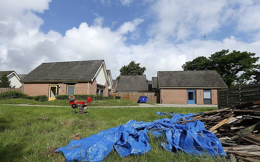 Het leegstaande behandelcentrum van zorginstelling Novo in Onnen. Foto ANP