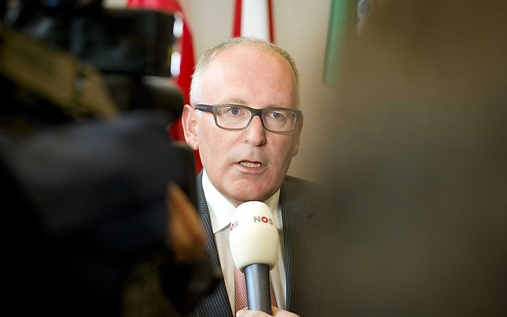 Timmermans. Foto ANP