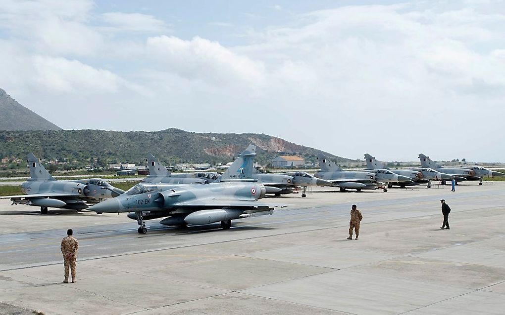 Militaire basis Souda op Kreta. Foto EPA