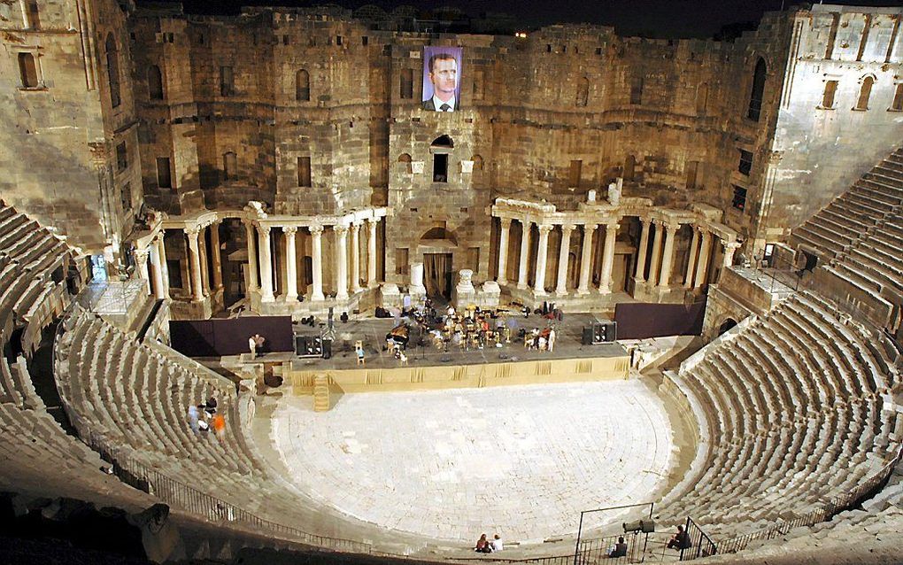 Theater van Bosra. Foto EPA