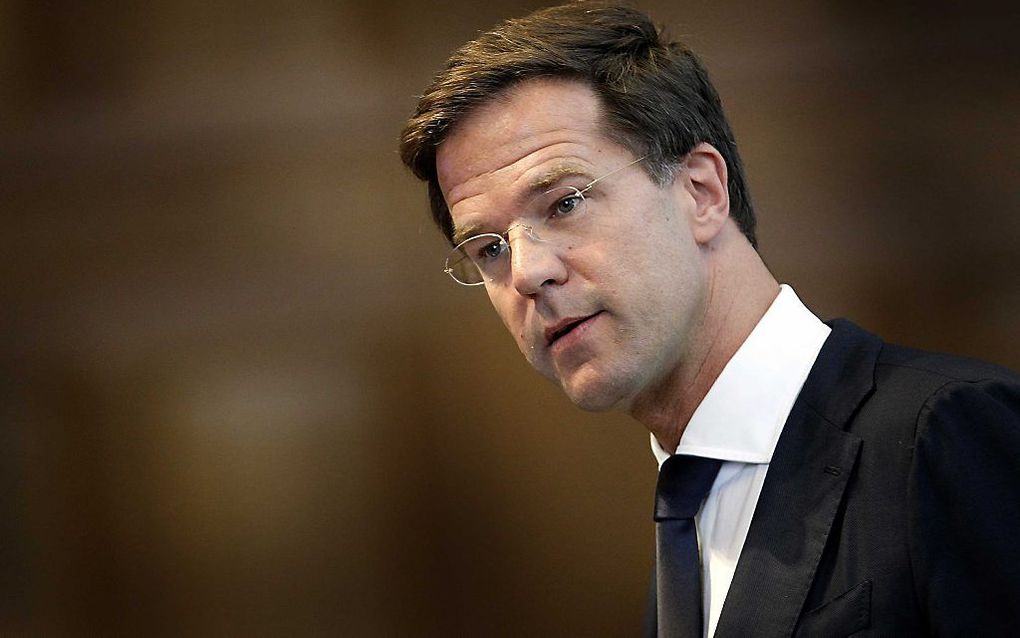 Premier Rutte. Foto ANP