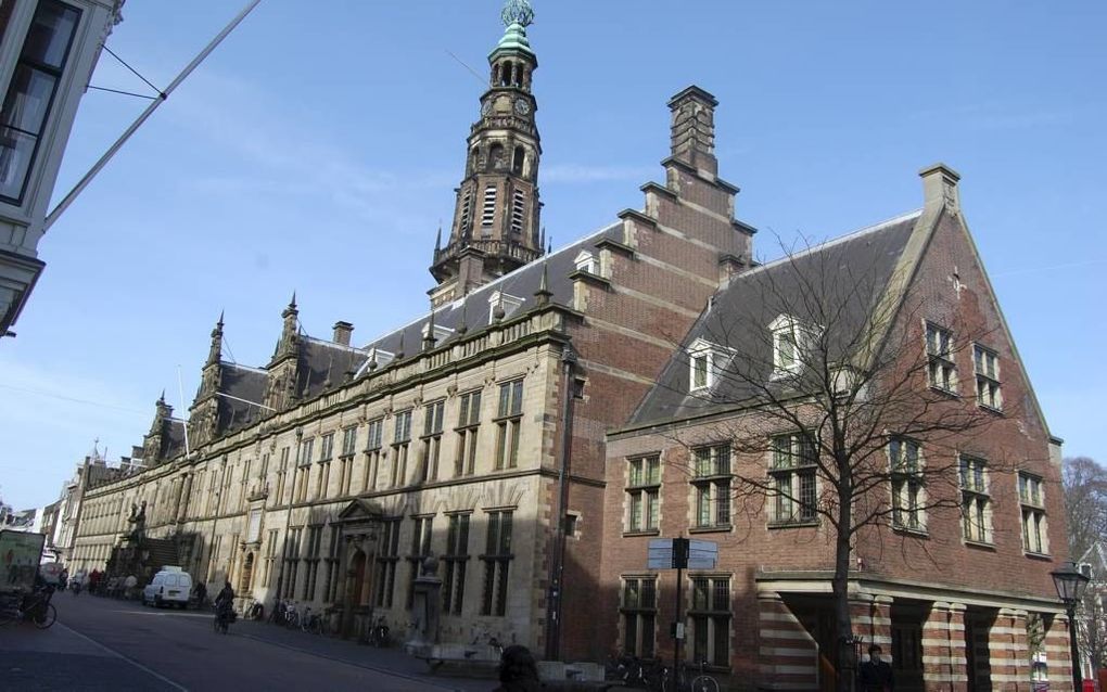 Het stadhuis van Leiden. Foto Straatkaart.nl