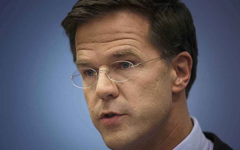 Rutte. Beeld ANP