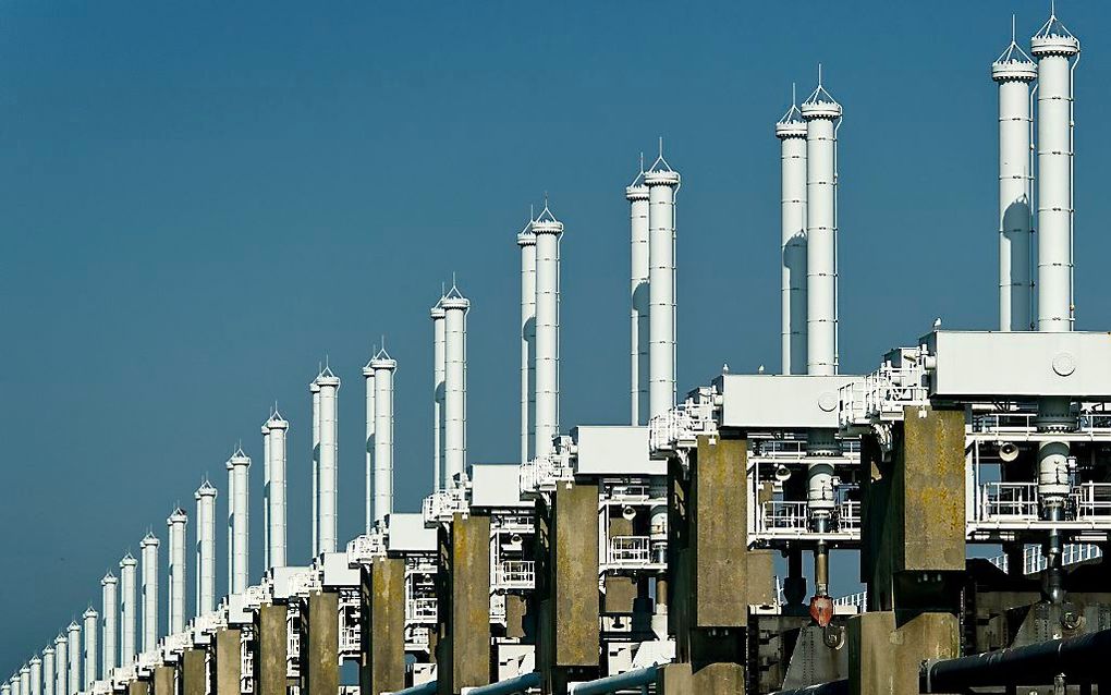 De Oosterscheldekering. Foto ANP