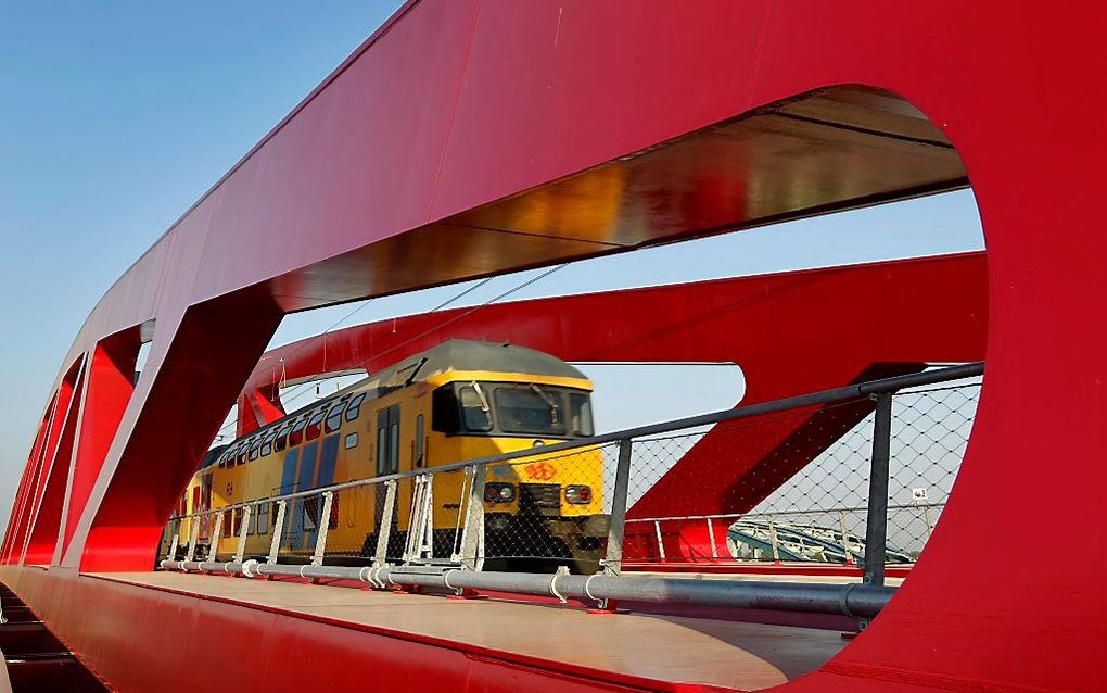 Een treinramp bij Zwolle is vorige week voorkomen door een ultramodern waarschuwingssysteem van spoorbeheer ProRail, dat nog vrijwel nergens op het spoor ligt.  beeld ANP