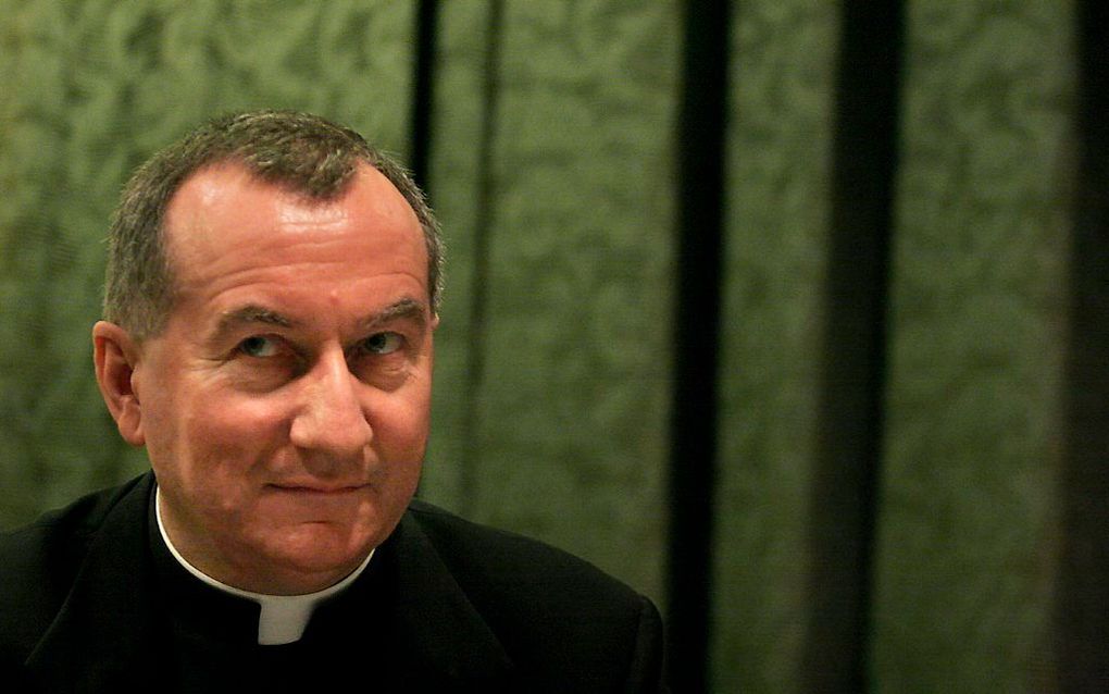 Het priestercelibaat is geen dogma en kan ter discussie worden gesteld, vindt de tweede man van het Vaticaan, staats­secretaris Pietro Parolin. beeld EPA