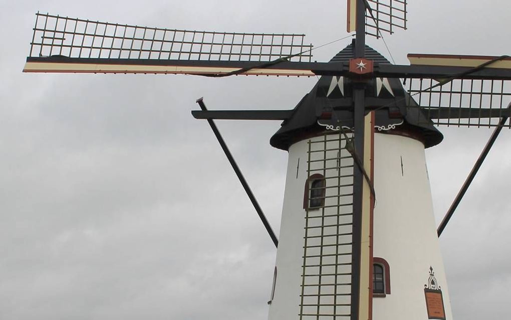 In Meeuwen wordt woensdag een opgeknapte en heringerichte noodwoning uit 1945 heropend. Het huisje achter de Witte Molen gaat als museum dienen. beeld André Bijl