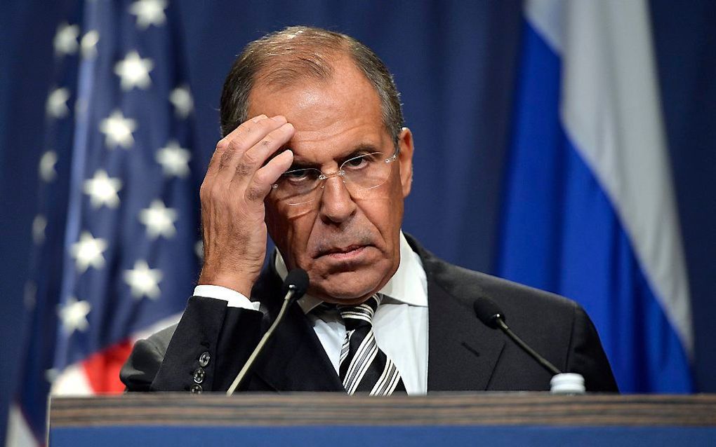 Lavrov. beeld EPA