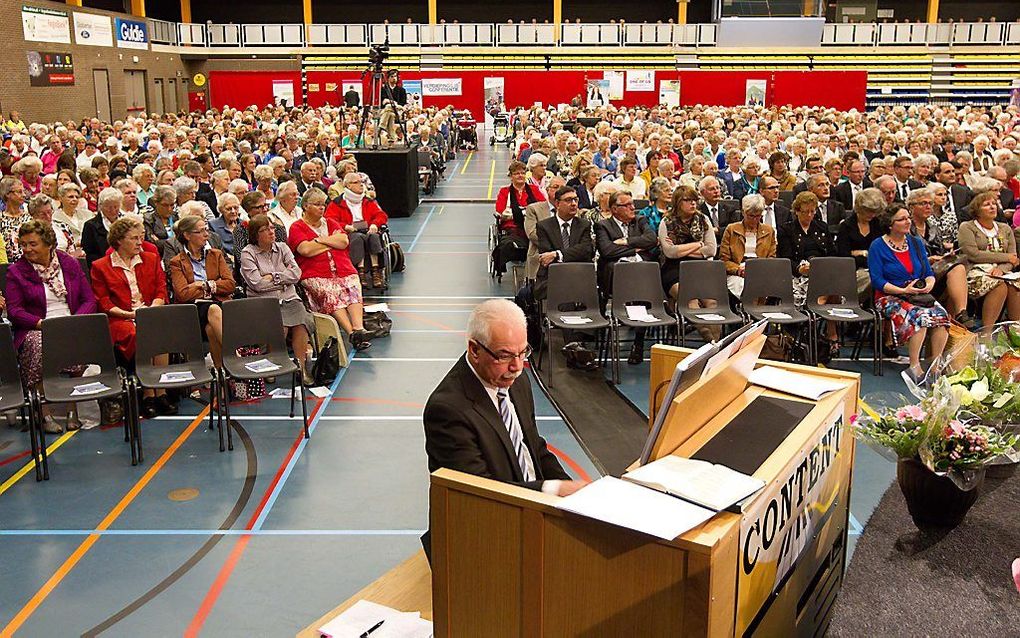 De Hervormde Vrouwenbond hield donderdag haar jaarlijkse bondsdag. Beeld RD, Anton Dommerholt