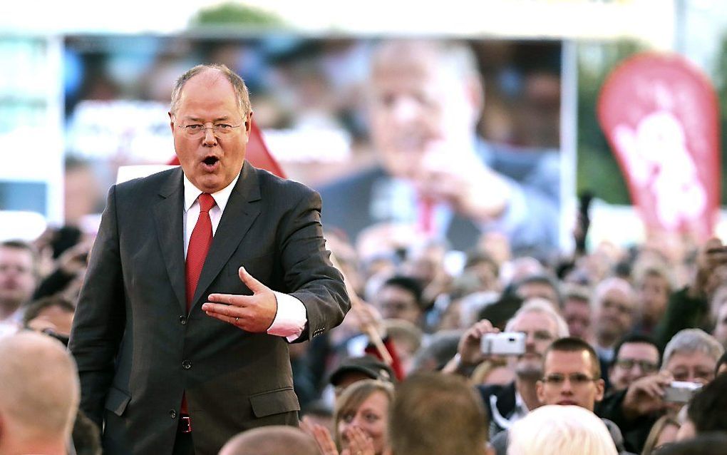 Steinbrück. Foto EPA