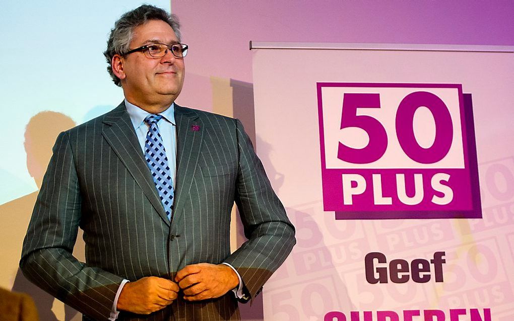 Henk Krol, voormalig leider van 50PLUS. Beeld ANP