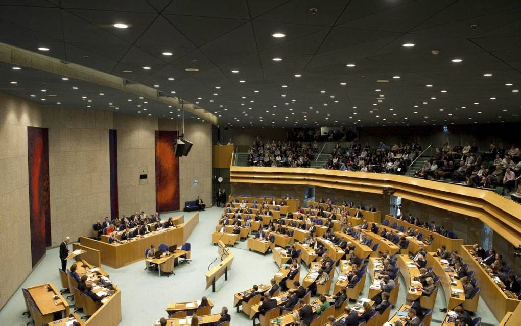 „Discussies in de Kamer hebben veel weg van struisvogelpolitiek.” Foto ANP