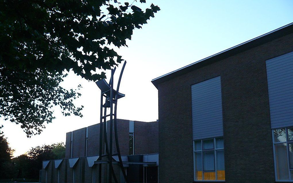 De synode van de Christelijke Gereformeerde Kerken vergadert in de Oenenburgkerk in Nunspeet. Beeld RD