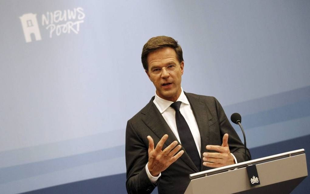 Premier Rutte. Foto ANP