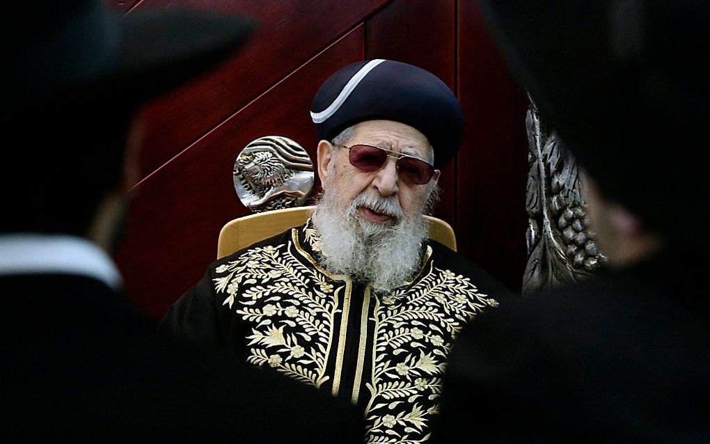 Ovadia Yosef. Foto EPA