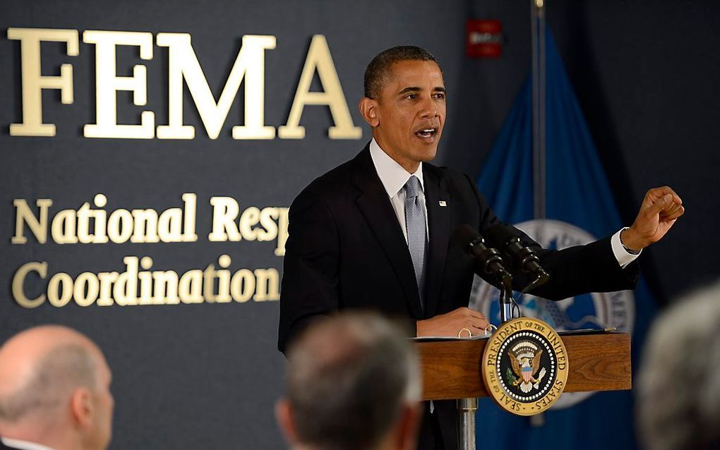 De Amerikaanse president Barack Obama. Foto EPA