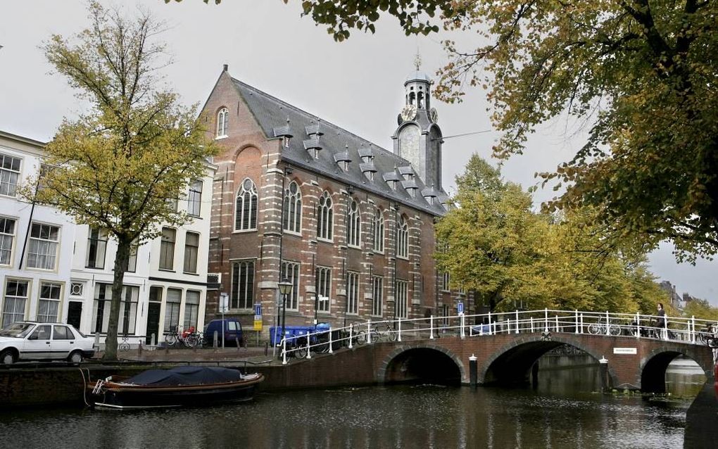 Academiegebouw aan het Rapenburg in Leiden. Foto RD, Anton Dommerholt