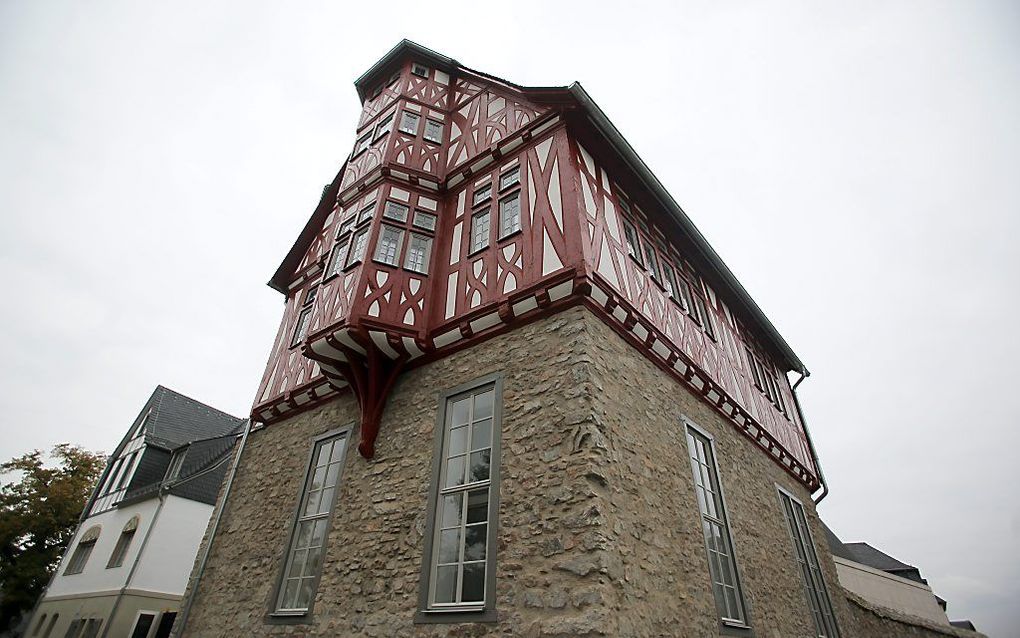 Het huis van de bisschop in Limburg an der Lahn. beeld EPA