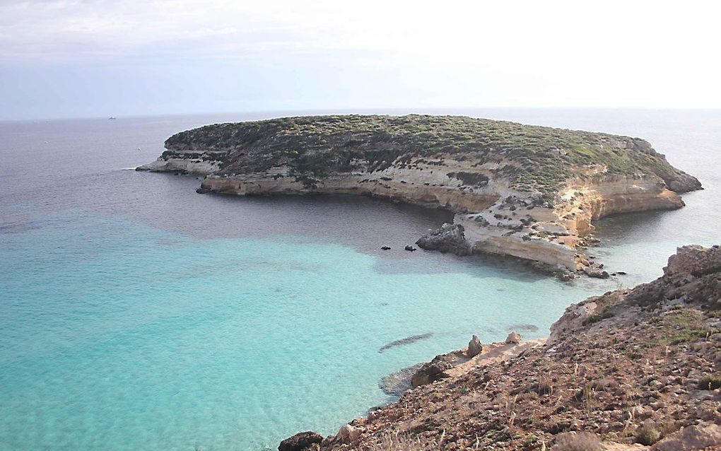 Lampedusa. beeld EPA