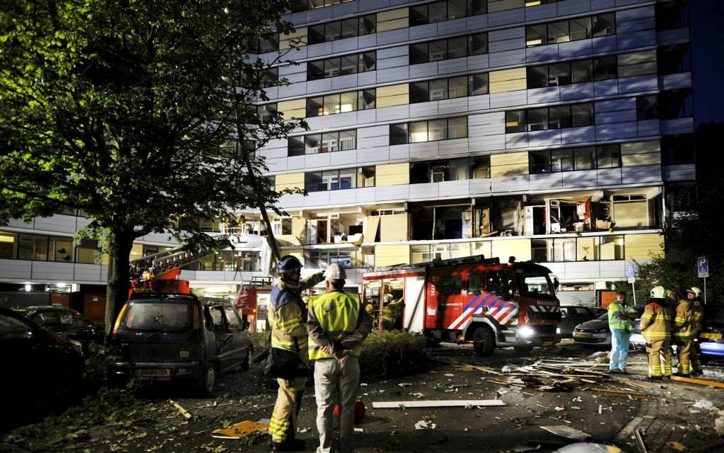 Explosie in Arnhem. beeld ANP