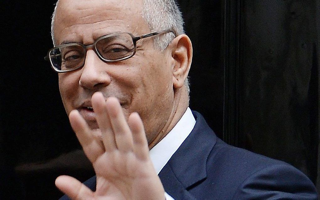 De Libische premier Ali Zeidan. Foto EPA