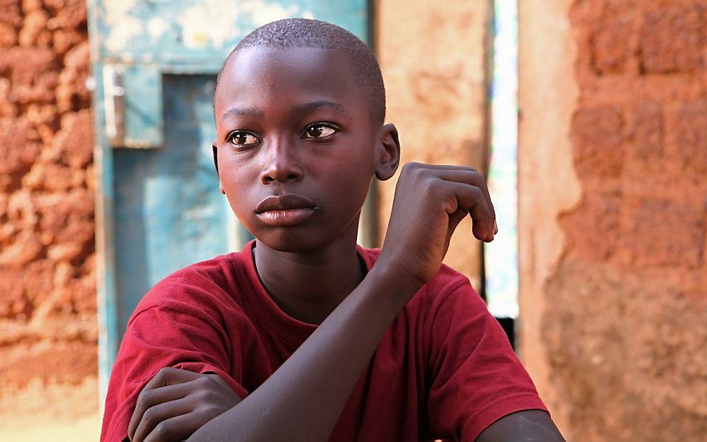 Jean Marc uit Burkina Faso. Een film over zijn leven wordt zaterdag tijdens de Woord en Daad-dag gepresenteerd. Beeld Woord en Daad