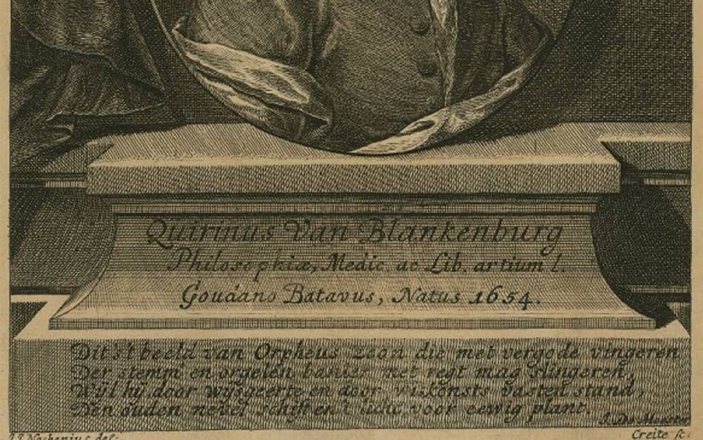 Quirinus van Blankenburg (1654-1739). Beeld digitalgallery.nypl.org