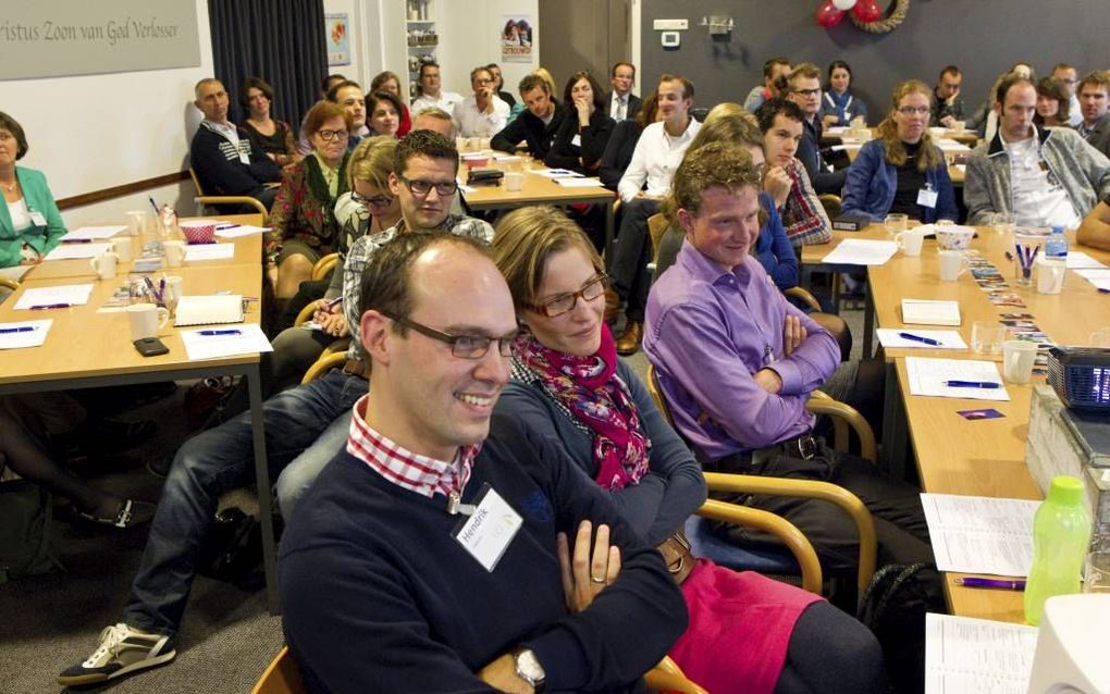 Veel belangstelling voor de eerste huwelijksconferentie van het Landelijk Contact Jeugdwerk (LCJ). Foto RD, Anton Dommerholt