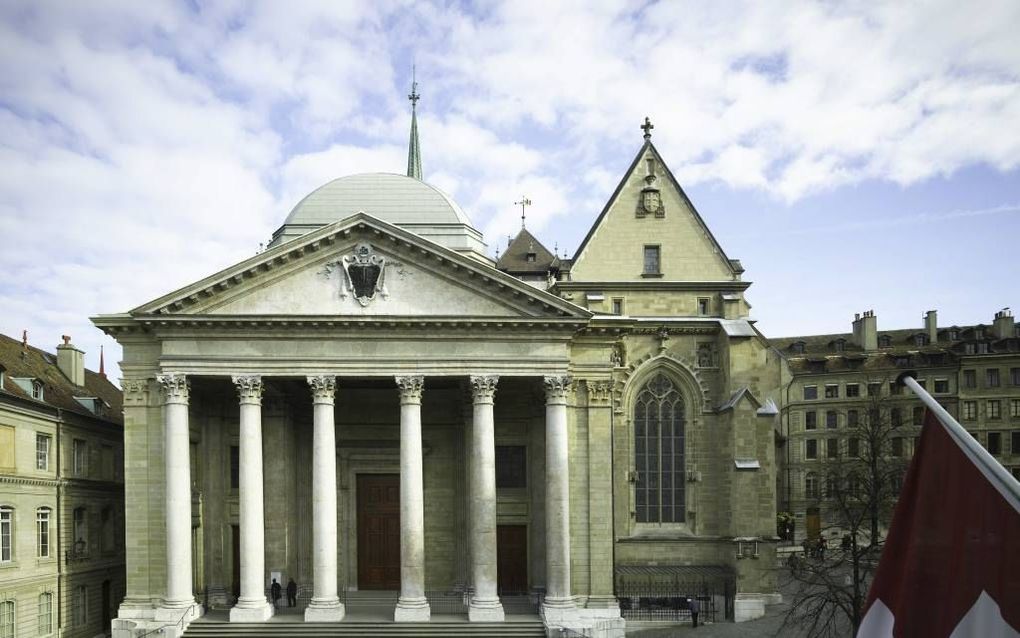 In de Saint-Pierre in Genève werd elke vrijdag een predikantenvergadering gehouden. Foto OFC, Dominique Uldry