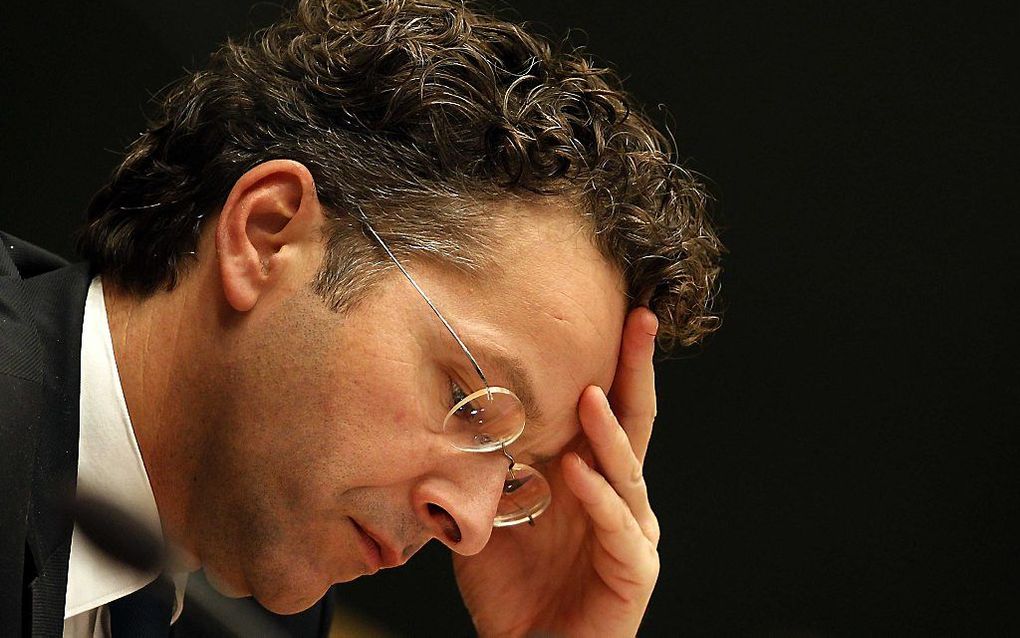 Minister Dijsselbloem. Beeld ANP