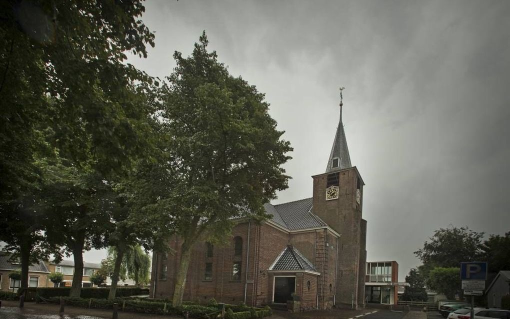 De hervormde kerk te Benthuizen, waar ooit ds. L.G.C. Ledeboer stond. Beeld RD, Henk Visscher