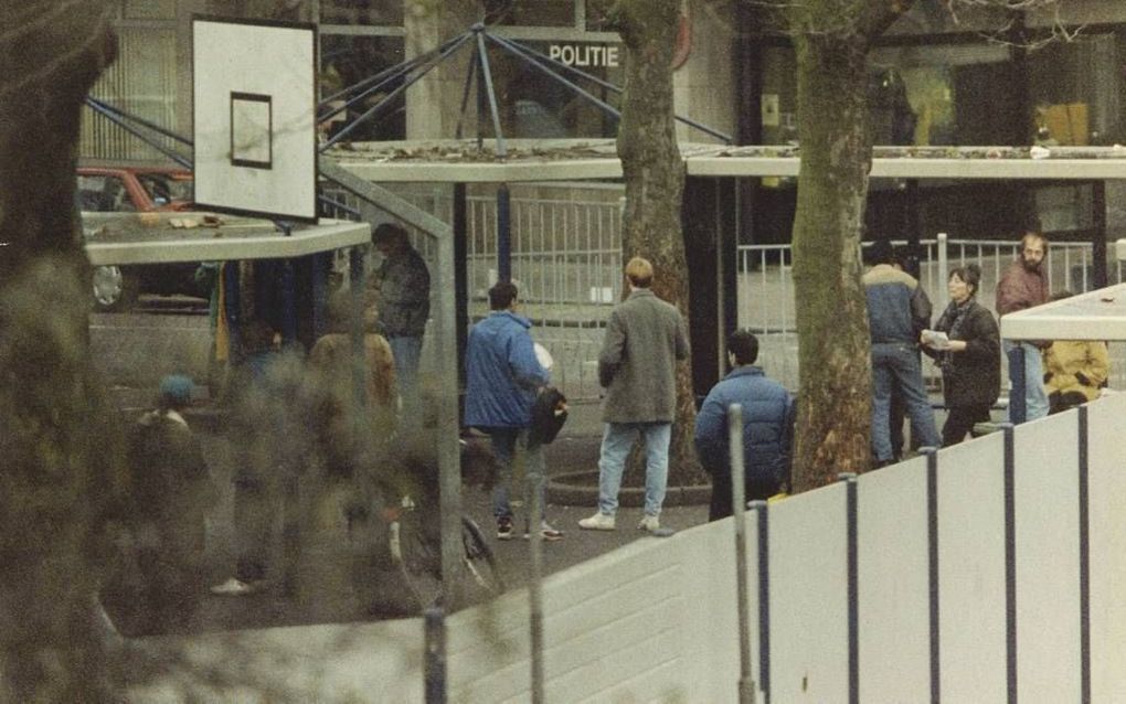 Het vroegere Perron 0 (foto) was een „schandvlek” voor Rotterdam, zei burgemeester Aboutaleb gisteren op een symposium van de Stichting Ontmoeting. Op Perron 0, bij het centraal station, hielden zich drugsverslaafden op, hetgeen leidde tot overlast. beeld