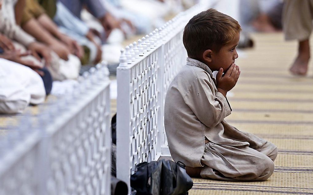 Uit onderzoek blijkt dat in Pakistaanse schoolboeken wordt opgeroepen christenen te doden. Beeld EPA