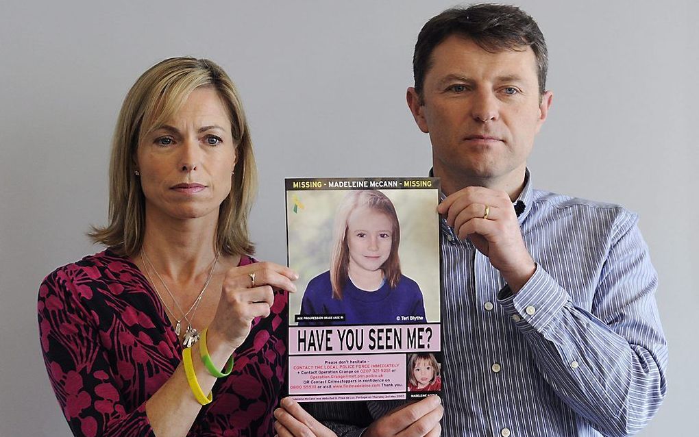 De ouders van Madeleine McCann. beeld EPA