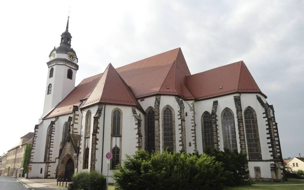 Maarten Luther preekte ook in de stadskerk St. Marien van Torgau, niet wetend dat zijn vrouw er later haar graf zou krijgen.