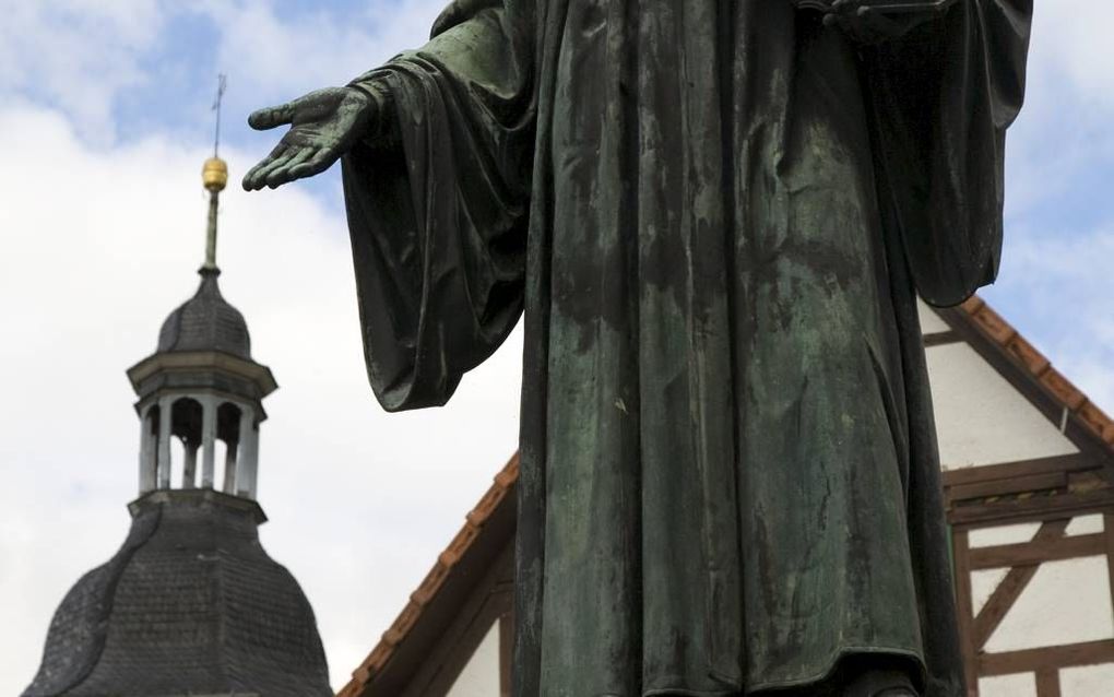 Standbeeld van Maarten Luther. Beeld RD