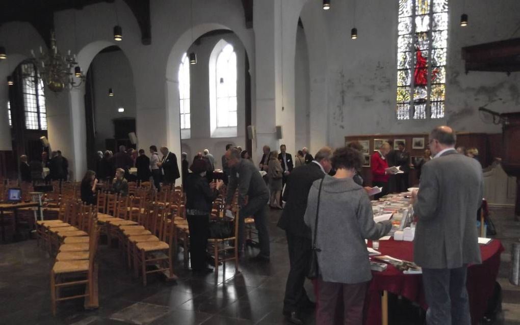 Themadag ”Eerste" hulp bij kerksluiting" in de Geertekerk in Utrecht. Beeld RD