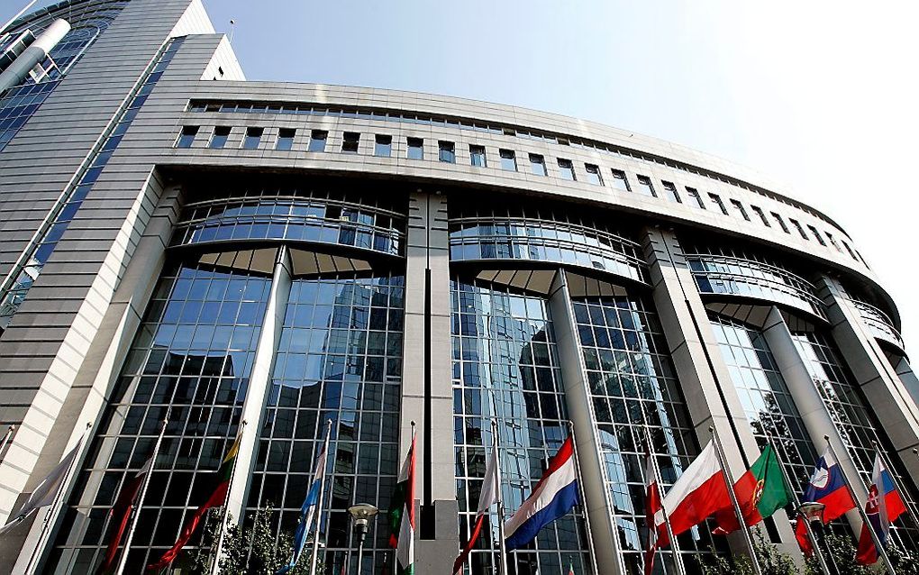 Europees Parlement in Brussel. Foto ANP