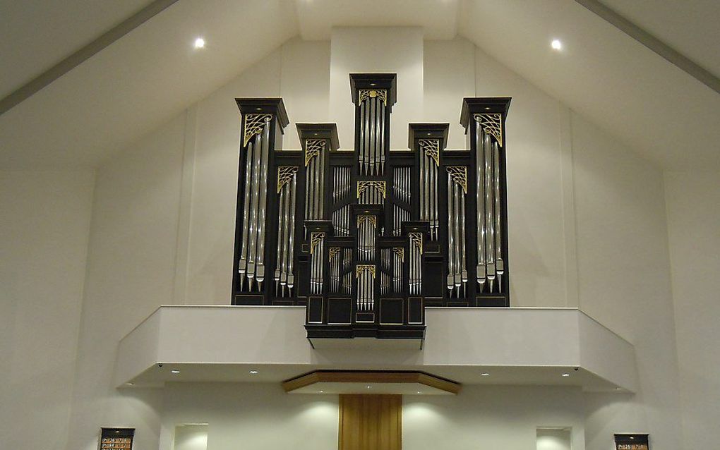 Het orgel in Genemuiden. Beeld orgelcommissie hhg Genemuiden