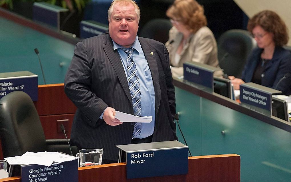 Rob Ford. Foto EPA