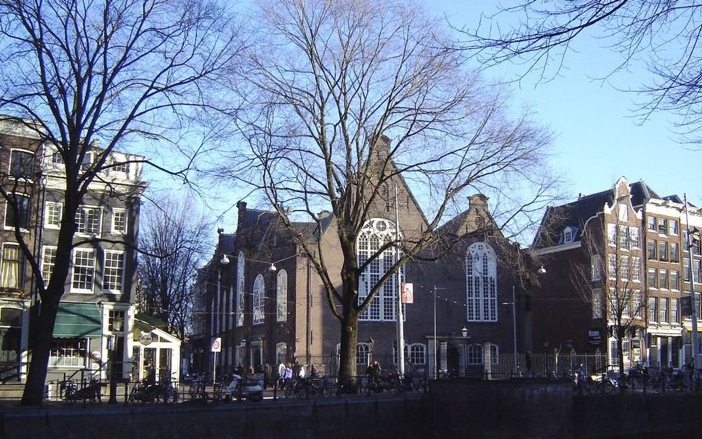 Kerkgebouw van de evangelisch-lutherse gemeente aan het Spui in Amsterdam. beeld RD