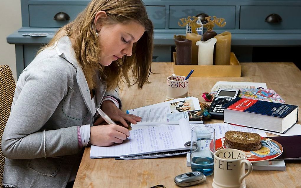 Het thuisonderwijs is een stevig offensief gestart tegen het voornemen van staatssecretaris Dekker van Onderwijs om deze vorm van lesgeven te verbieden.  beeld ANP